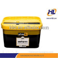 plastic injection paint container with IML
